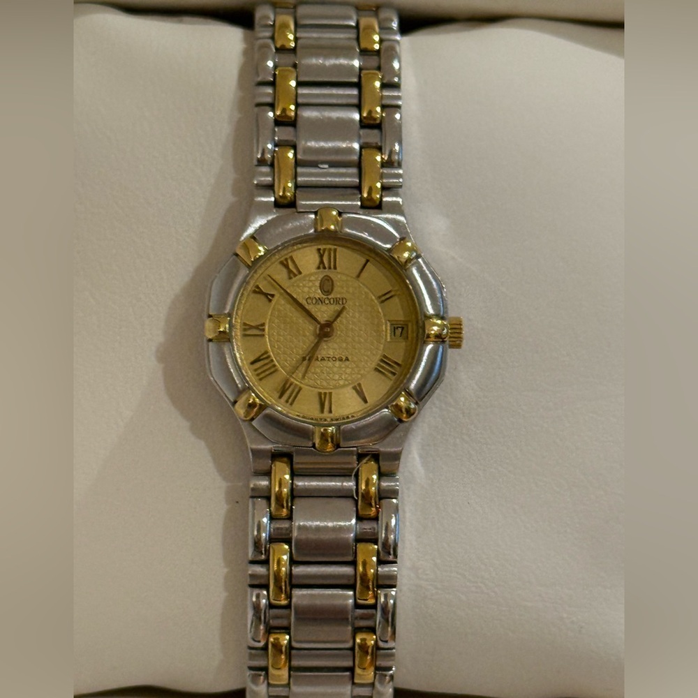 Authentic Concord Saratoga 1991 Vintage Quartz Movement Watch